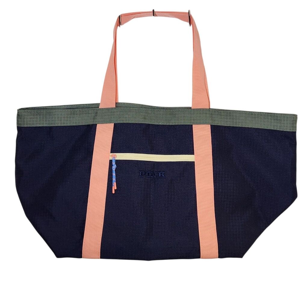 Victoria's Secret PINK Weekender Tote Bag Color Block -27000591 - Picture 2 of 14